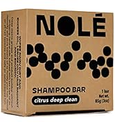 NOLE Shampoo Bar Citrus for Oily Hair, Detangles and Nourishes Oil-Prone Hair, Pure Batana Oil | ...