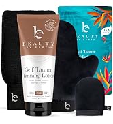 Tanning Lotion Self Tanner Kit - USA Made with Organic & Natural Ingredients, Self Tanning Lotion...