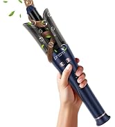 Rotating Curling Iron, Prizm Automatic Hair Curler for Shiny & Effortless Curls, 4 Temp Up to 450...