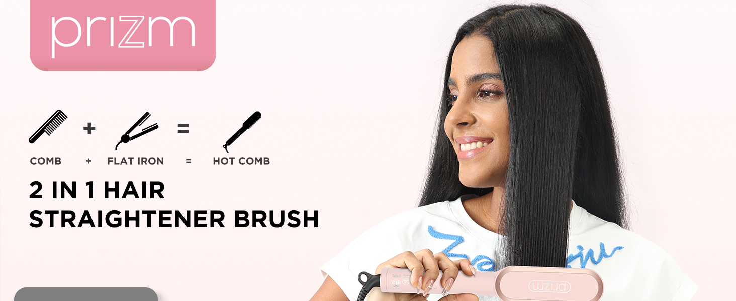 Prizm Hair Straightener Brush
